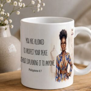 Ceramic Mug — YOU ARE ALLOWED  TO PROTECT YOUR PEACE