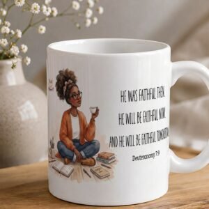 Ceramic Mug — HE WAS FAITHFUL THEN.  HE WILL BE FAITHFUL NOW.