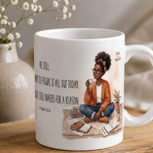 Ceramic Mug — BE STILL.  YOU DON'T HAVE TO FIGURE IT ALL OUT TODAY.