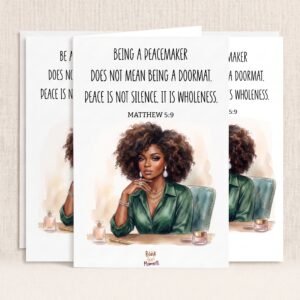 Set 1 - Black Girl Moments Greeting Card Collection (5)